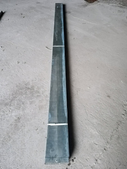 Крышка лотка, 200 L=3000 с заземлением (новая)